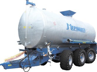 Slurry tanker PN-2/20 top fill with hydraulic pump