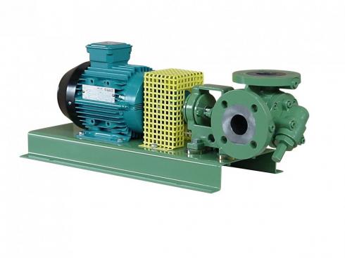 Internal gear pumps with magnetic coupling of R TRM series