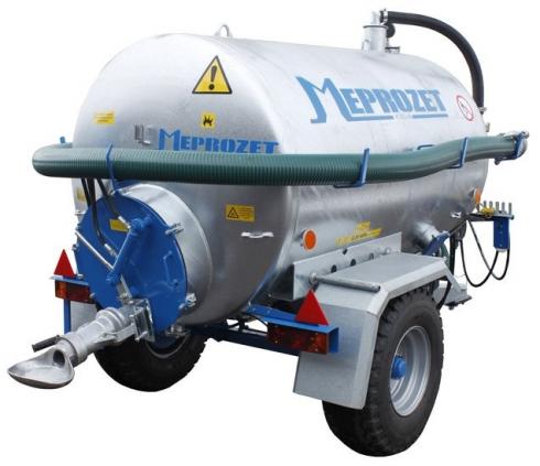Slurry tanker with self-supporting construction PN-30/2