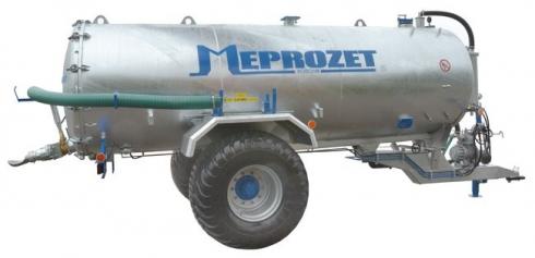 Slurry tanker with self-supporting construction PN-100/2 SINGLE-AXLE