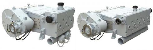 High pressure plunger pumps of TWS series