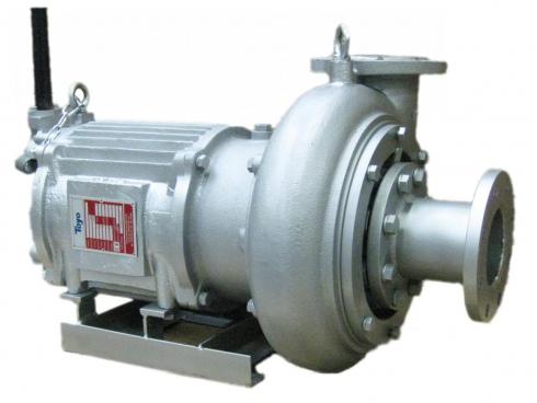 Amphibious horizontal or vertical electric pumps of VH and VHA series