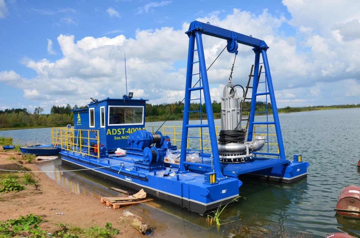 Installation and start-up of the ADST 400 M dredger for the operational needs at one of the enterprises in August 2025 in Khmelnytskyi Oblast, Ukraine